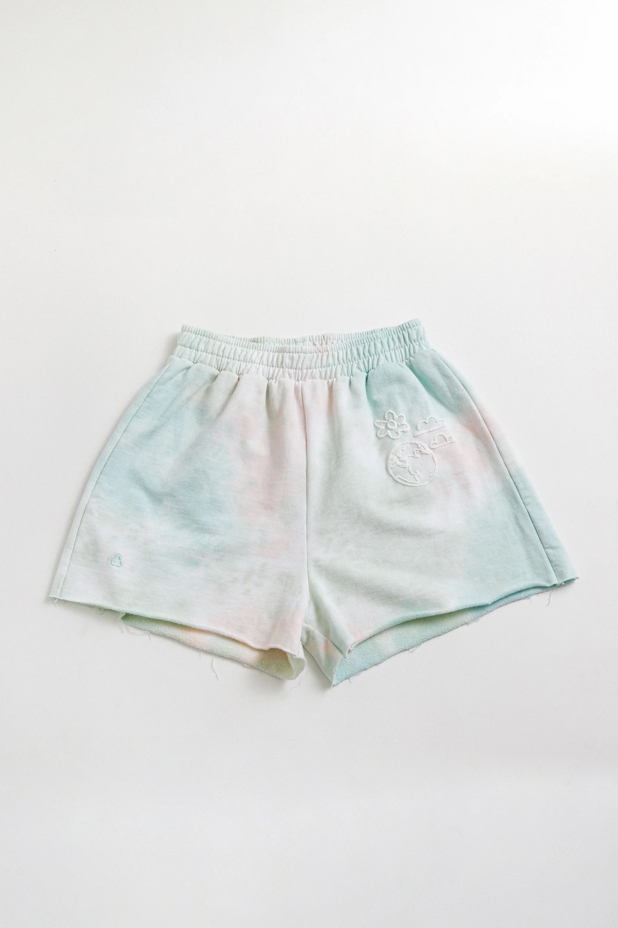 Earth Needs A Break Recycled Fleece Shorts - Image 3