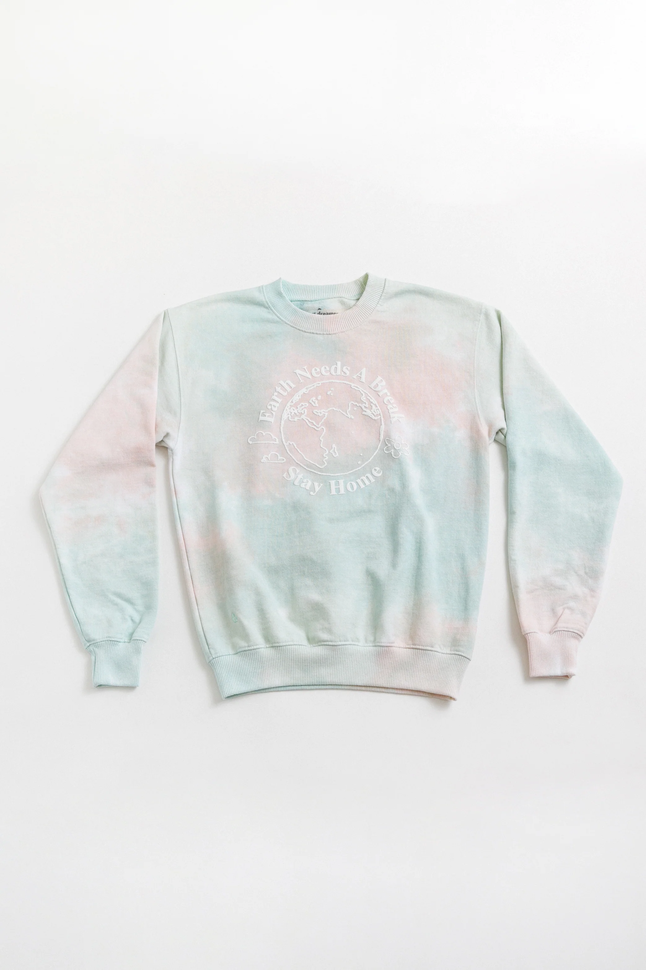 Earth Needs A Break Recycled Crewneck - Image 5