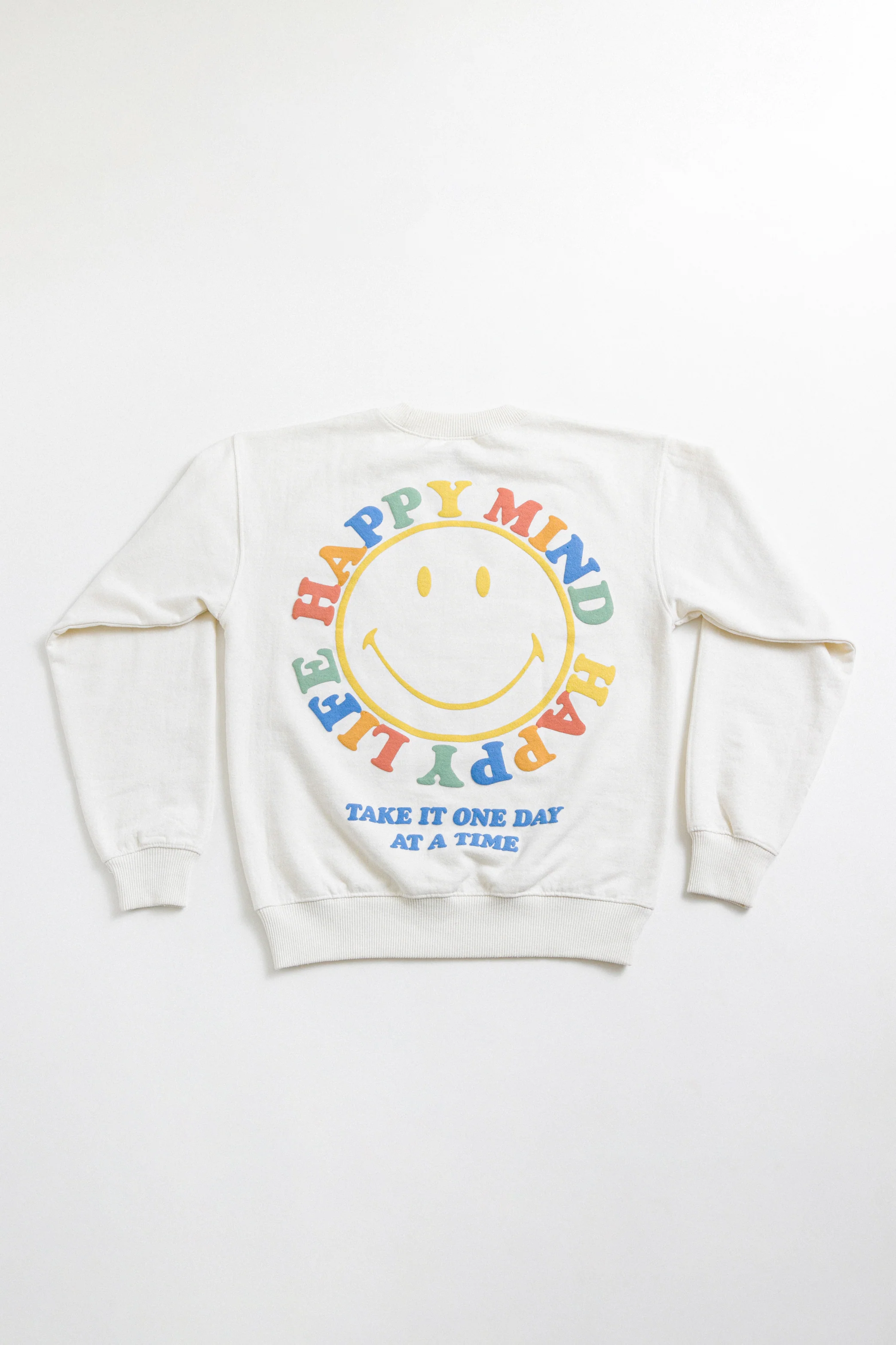 Smiley Happy Mind Recycled Crewneck - Image 7