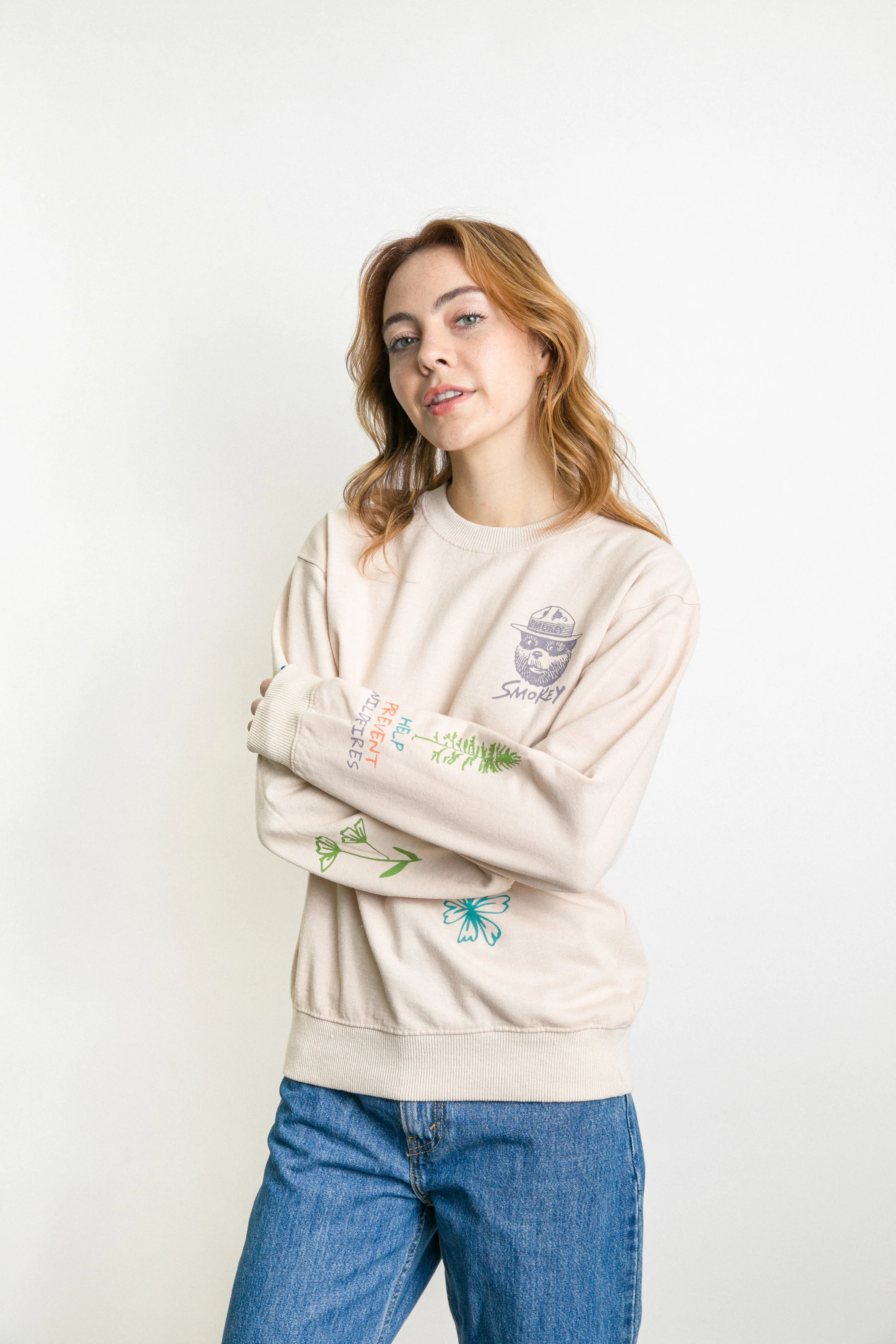 Smokey Nature Recycled Crewneck - Image 7