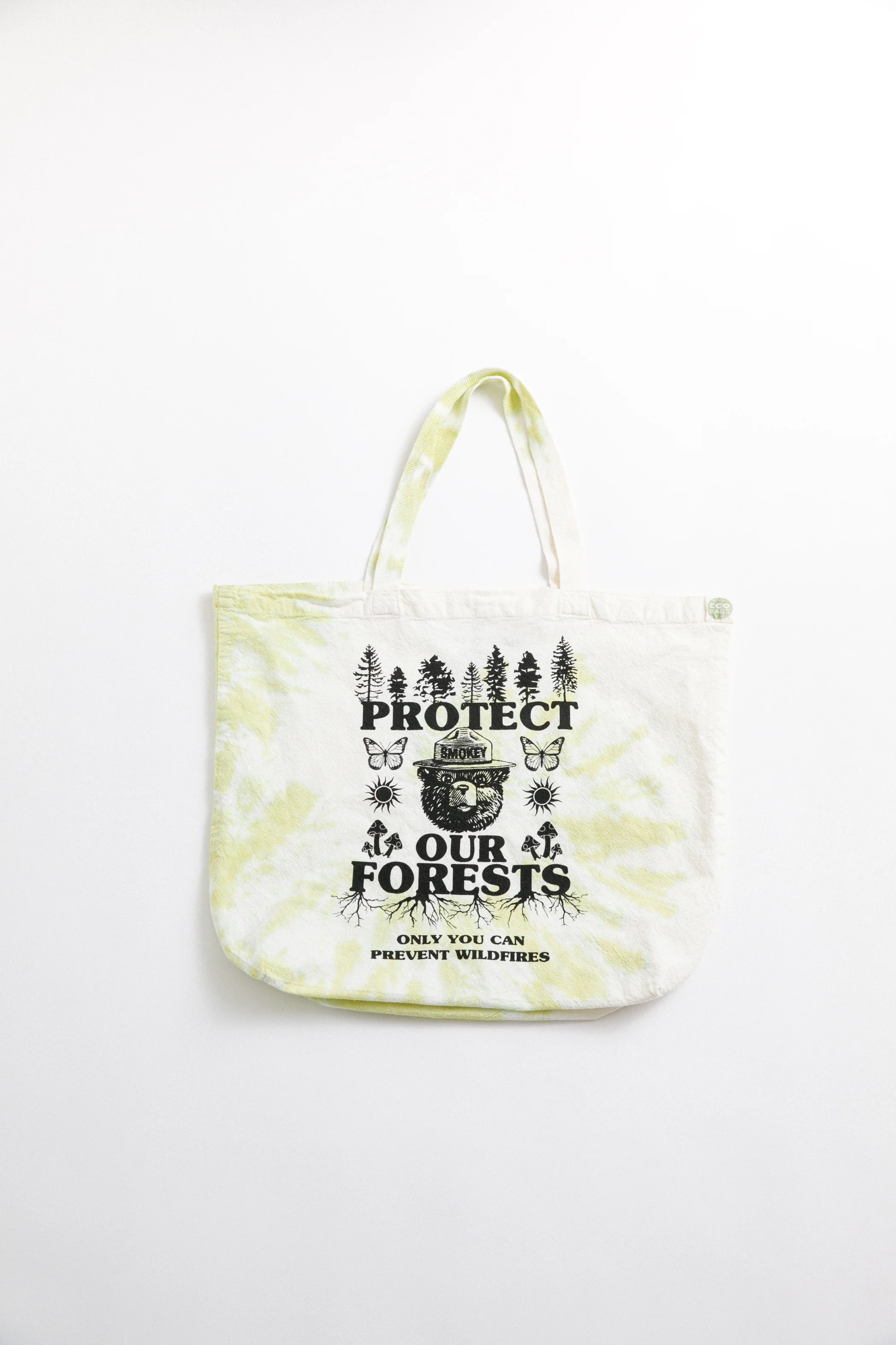Smokey Protect Our Forests Recycled Tote - Image 3
